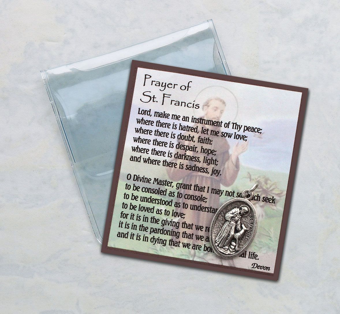 Prayer of St. Francis Pouch