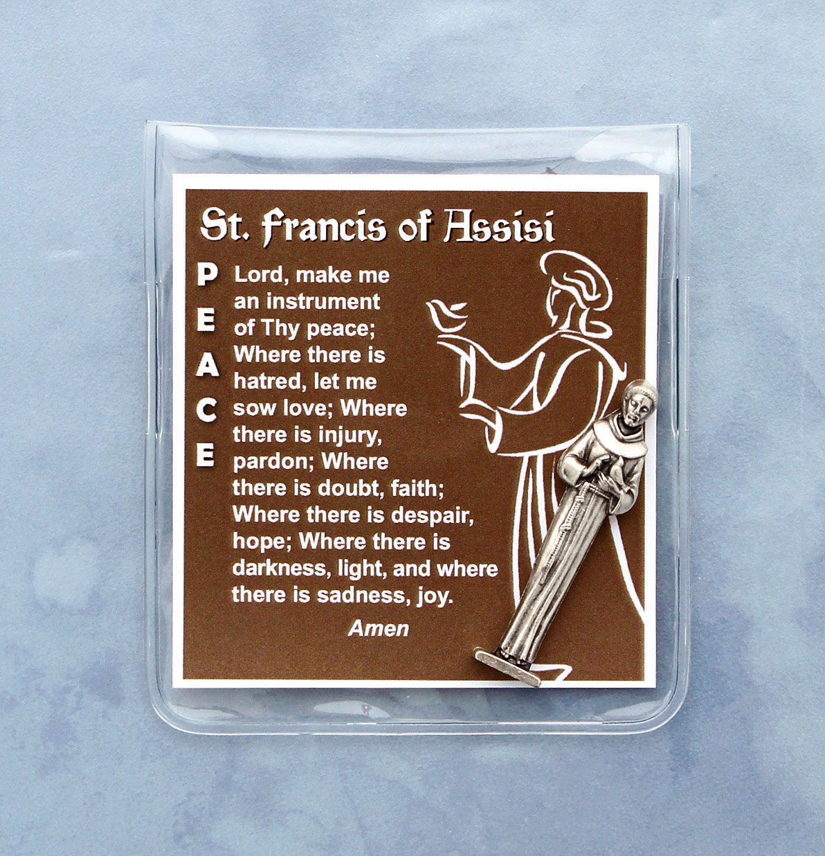 St. Francis of Assisi Pouch