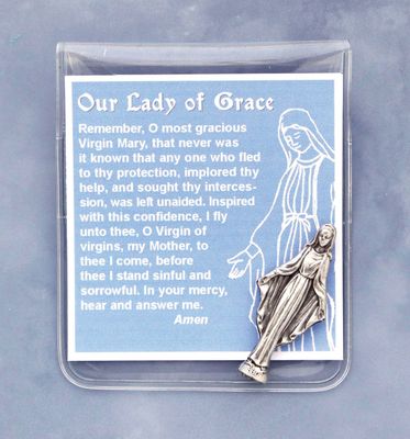 Prayer Folder Miraculous Statue