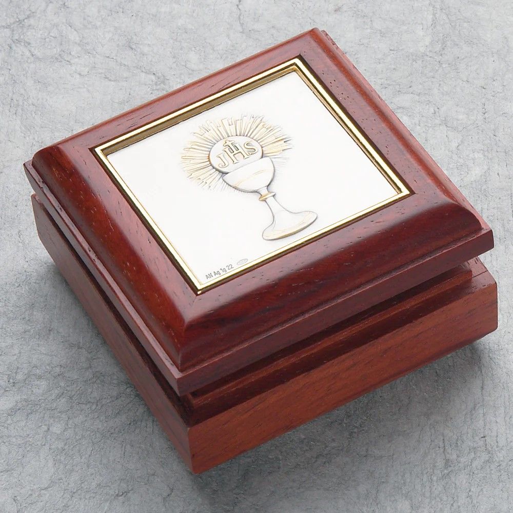 ​Rosewood First Communion Chalice Box