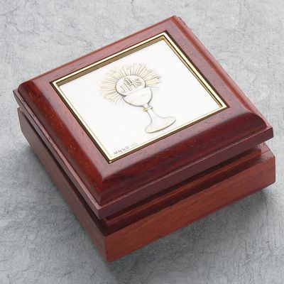 ​Rosewood First Communion Chalice Box