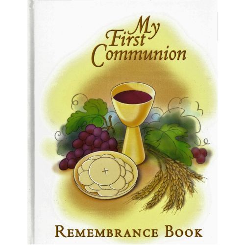 My First Communion Remembrance Book
