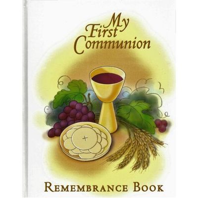 My First Communion Remembrance Book