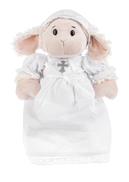 10&quot; Christening Lamb