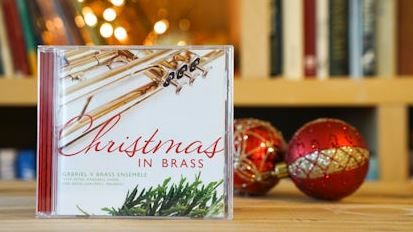 CD Christmas in Brass Disc.