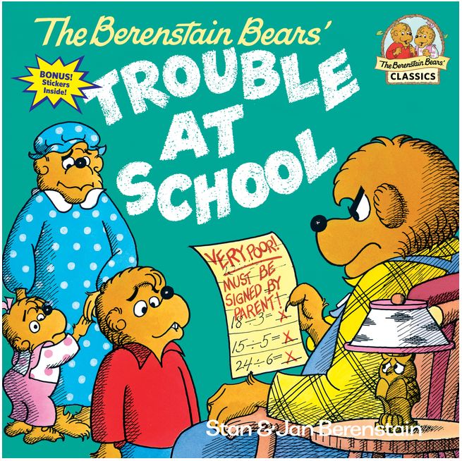 Berenstain Bears and the Trouble at School Disc.