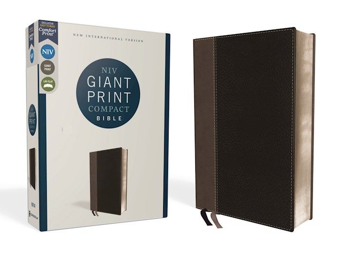 NIV Giant Print Compact Bible - Comfort Print