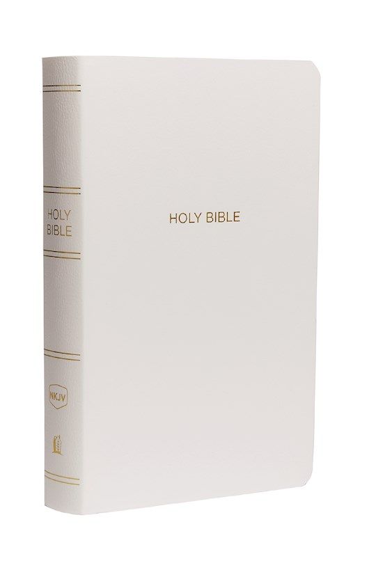 NKJV Gift &amp; Award Bible - Comfort Print White