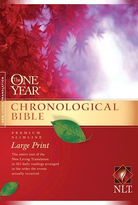 NLT The One Year Chronological Bible - Large Print Disc.