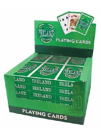 Ireland Playing Cards Single Box Disc.