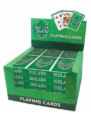 Ireland Playing Cards Single Box Disc.