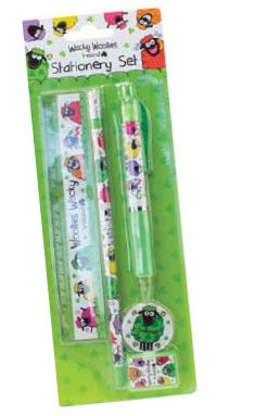 Wacky Woollies Stationery Set Disc.