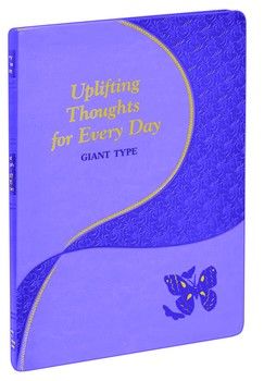 Uplifting Thoughts for Every Day, Giant Type Book Disc.