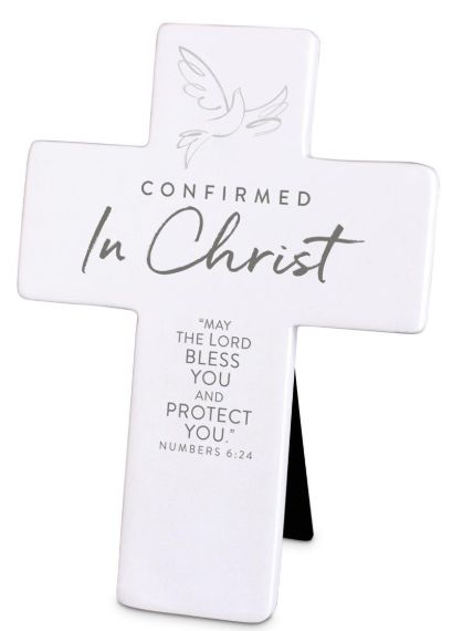 Confirmed in Christ Tabletop Cross