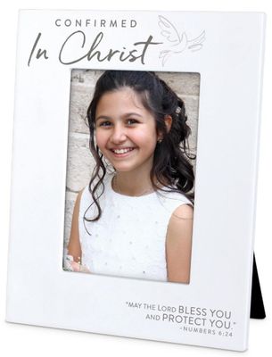 Confirmed in Christ White Frame