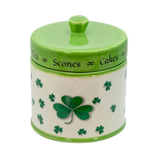 Shamrock Cookie Jar