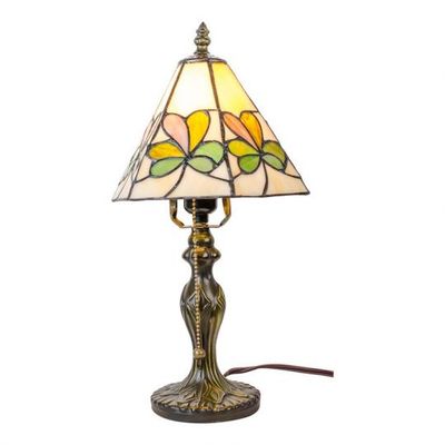 Shamrock Variegated Glass Lamp Disc.