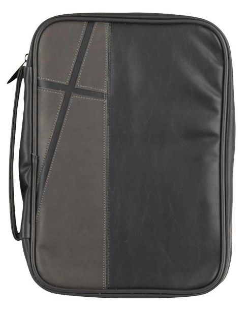 Faithful Servant Cross Bible Case Large