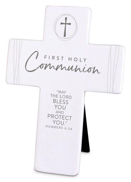 First Communion Tabletop Cross