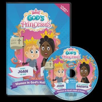 DVD Brother Francis Ep. 25: God&#39;s Princesses - St. Joan of Arc and St. Josephine Bakhita