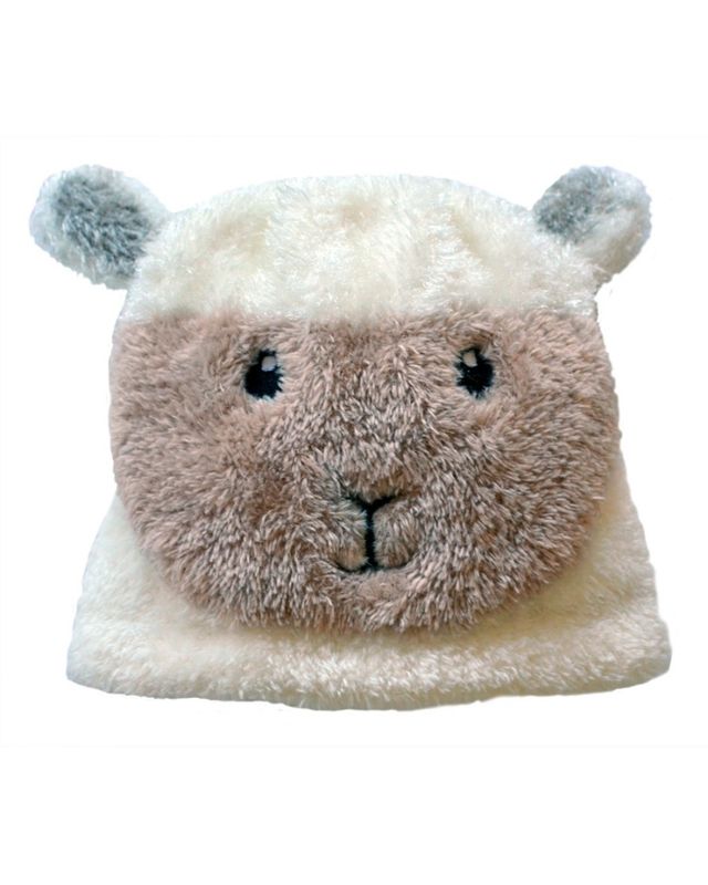 Cream Baby Sheep Hat