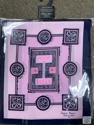 Silk Scarf- Book of Kells Disc.