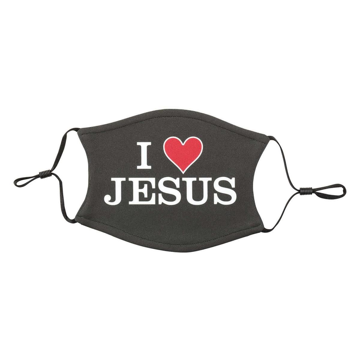 I (Heart) Jesus Face Mask Disc.