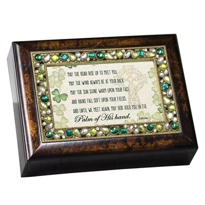 May the Road Rise- Irish Blessing Music Box