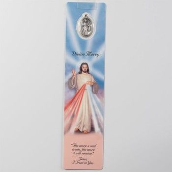 Bookmark with Medal Divine Mercy