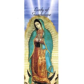 Our Lady of Guadalupe Bookmark with Medal