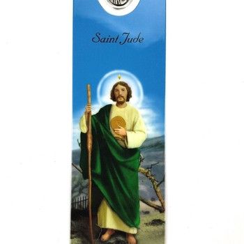 St. Jude Bookmark with Medal