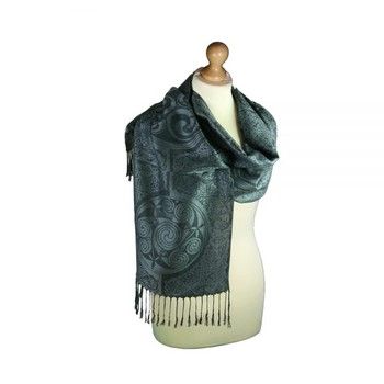 Inishmore – Celtic Pashmina Scarf