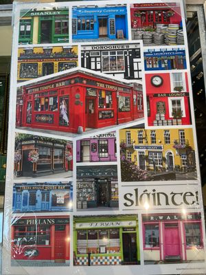 Irish Pubs Placard 13&quot; x 19&quot; Disc.