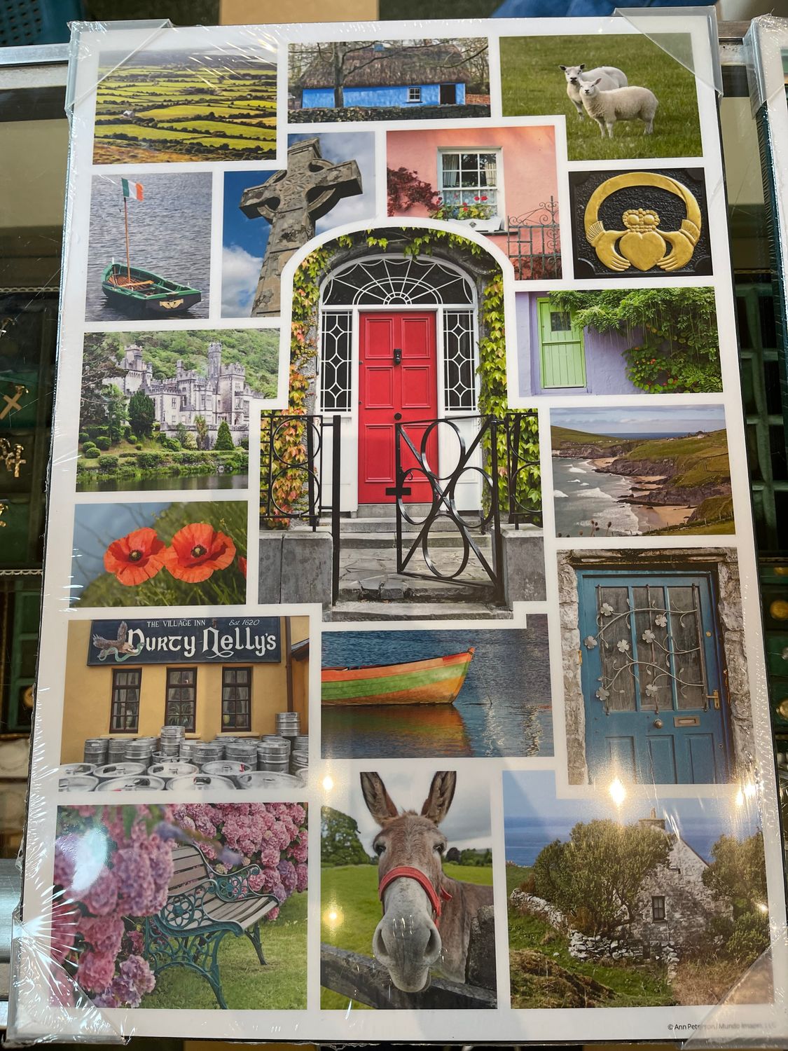 Irish Features Placard 13&quot; x 19&quot; Disc.