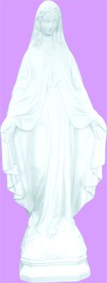 24&quot; Our Lady of Grace- White Disc.
