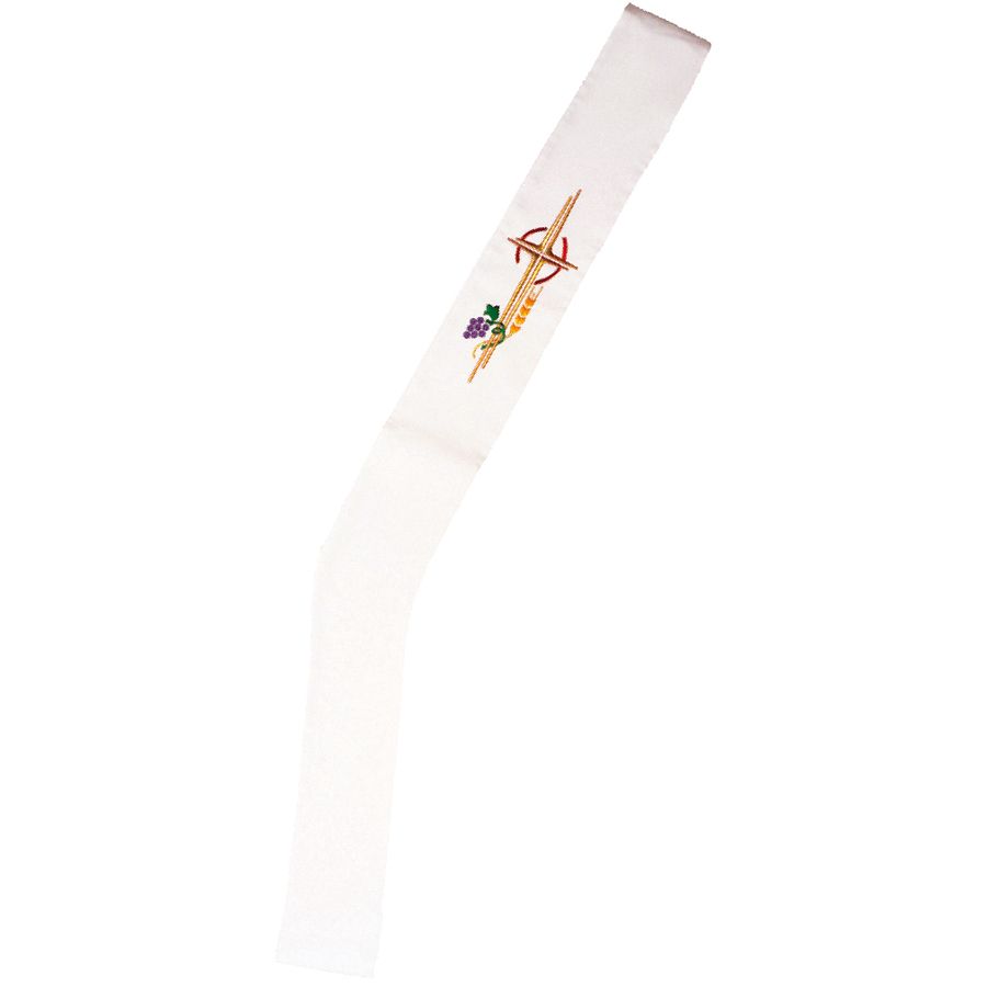 Deacon Stole- Pure White