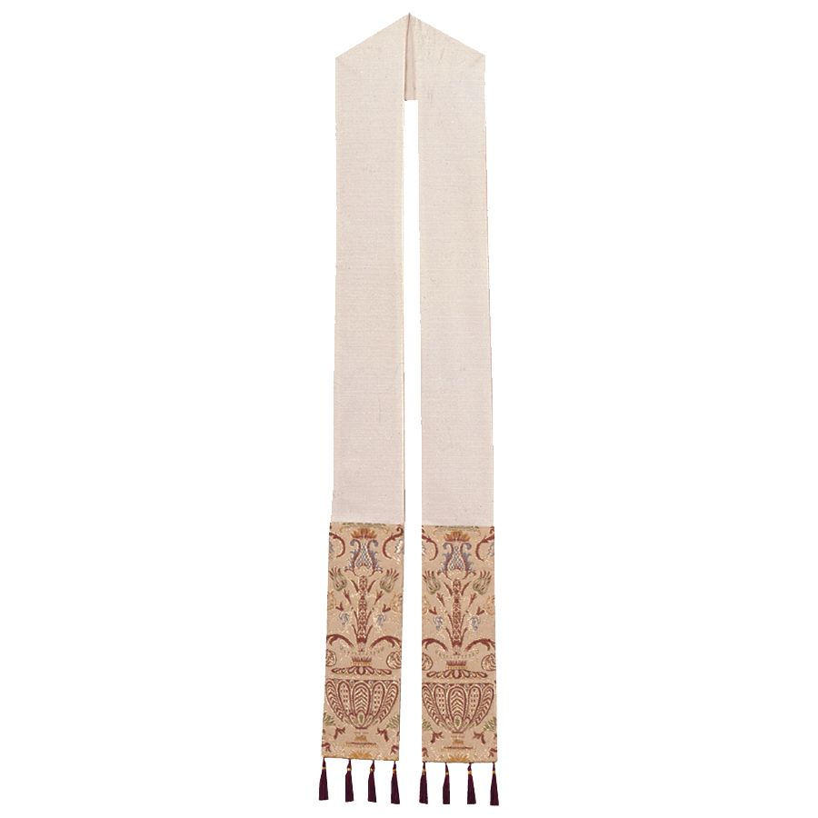 Deacon Stole- Off White