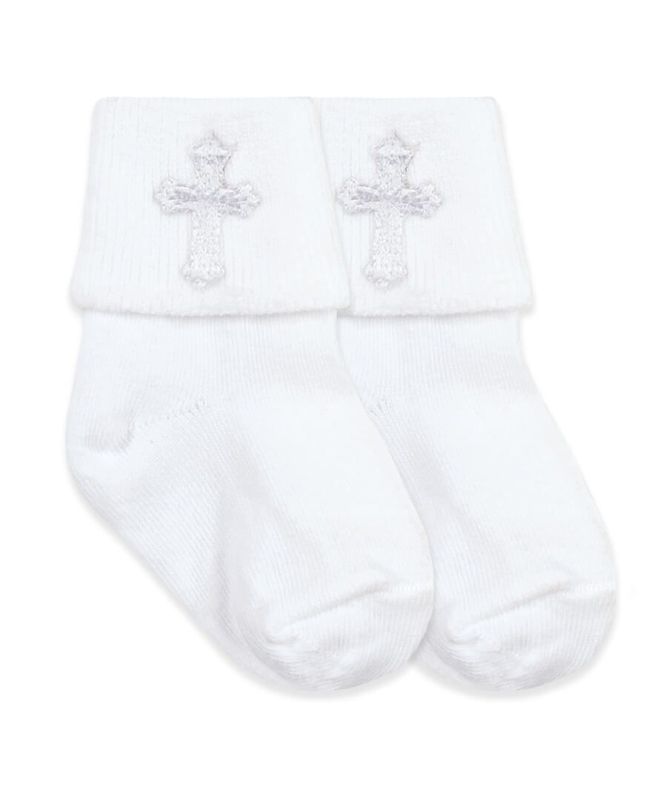 Christening Boy Socks, One Pair