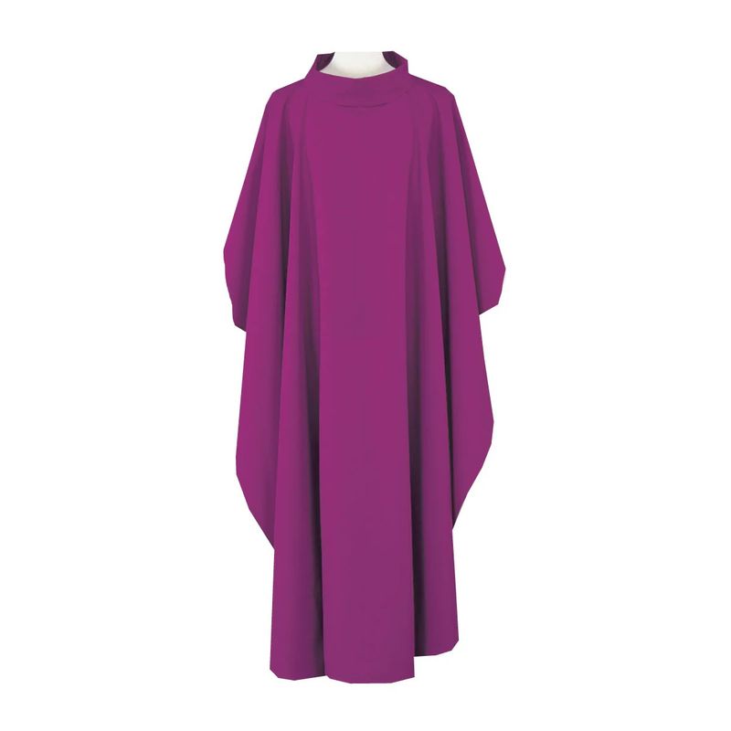 Priest Chasuble Plain- Purple
