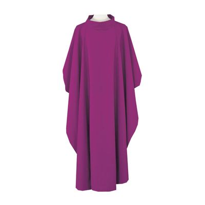 Priest Chasuble Plain- Purple