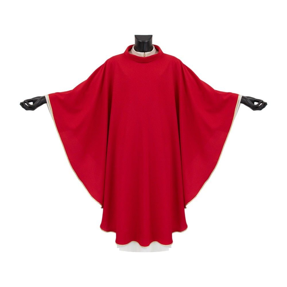 Priest Chasuble Plain- Red