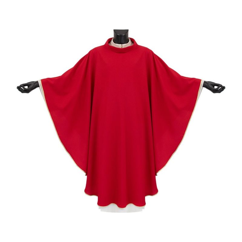 Priest Chasuble Plain- Red