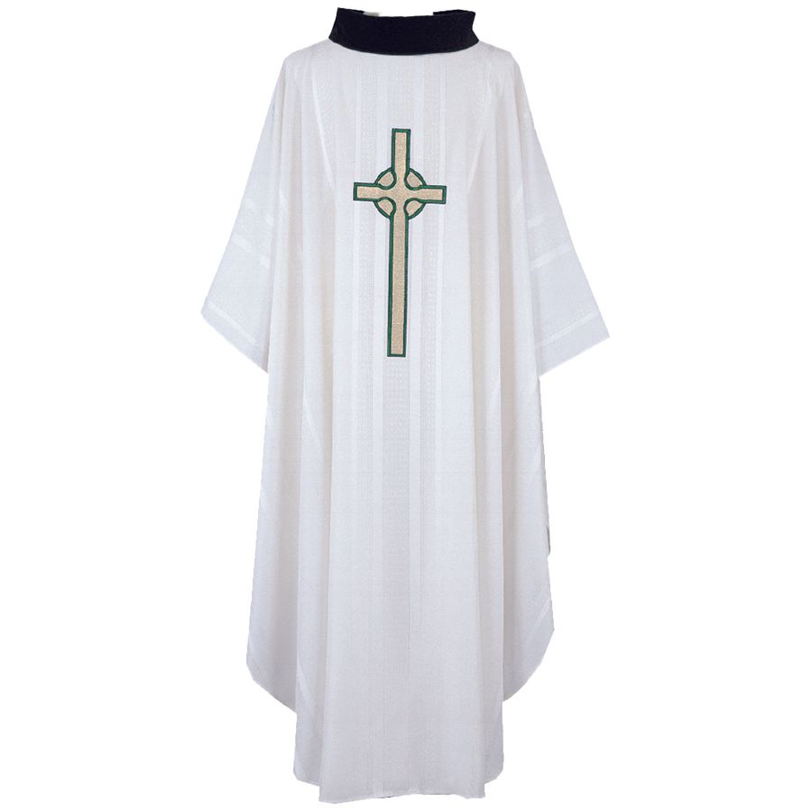 Priest Chasuble with Celtic Cross- Green