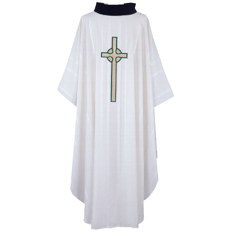 Priest Chasuble with Celtic Cross- Green