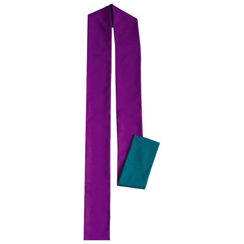 Priest Stole- Reversible- Purple/Green