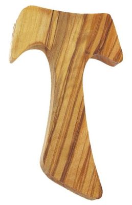 Olive Wood 5&quot; Tau Cross