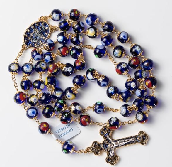 Venetian Glass Rosary