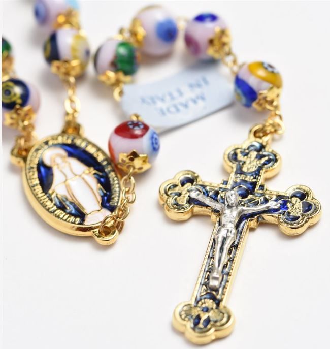 Rose Murano Rosary