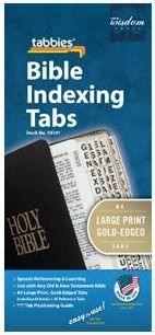 Tabbies Protestant Gold Large Print