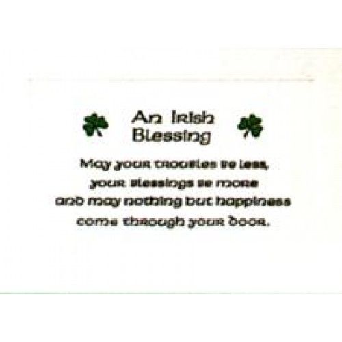 Irish Blessing Note Cards 10 Pack